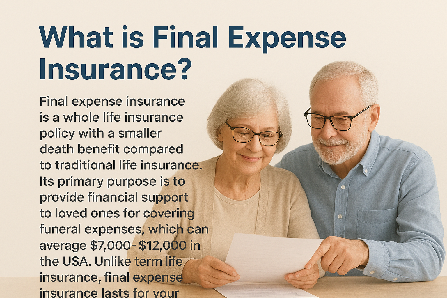 Final Expense Insurance in the USA