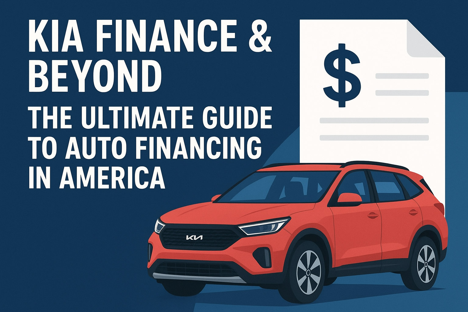 Kia Finance & Beyond: The Ultimate Guide to Auto Financing in America
