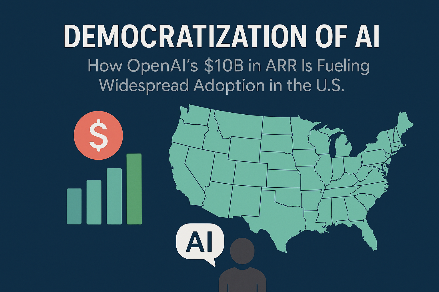 Democratization of AI: How OpenAI’s $10B in ARR Is Fueling Widespread Adoption in the U.S.